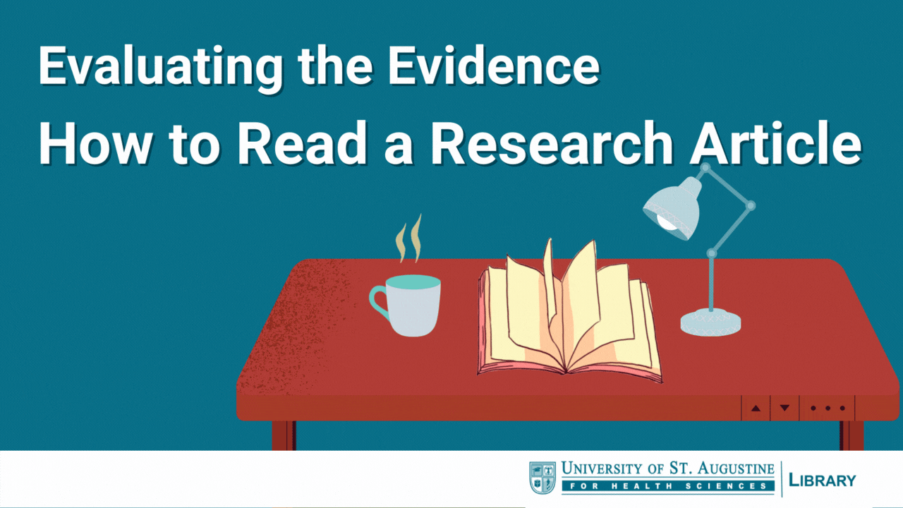 how to read a research article and evaluate the research
